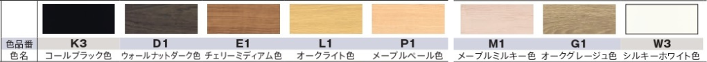 側板、ささら桁、巾木、蹴込板、蹴込見切り